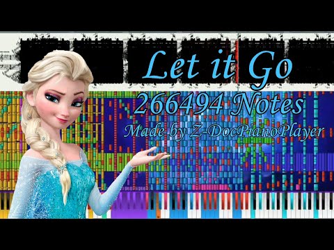[Black Score] Frozen - Let it Go 266,000+ Notes