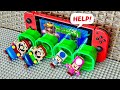 Lego Mario Luigi Toad And Toadette Enter The Nintendo Switch To Save Peach Yoshi Legomario