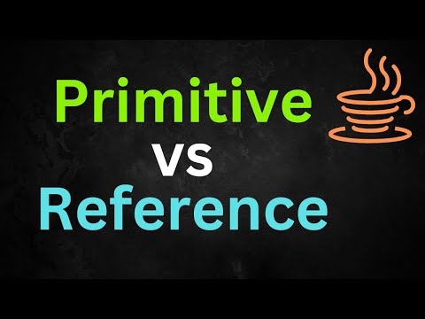Explain the difference between primitive and reference data types in Java