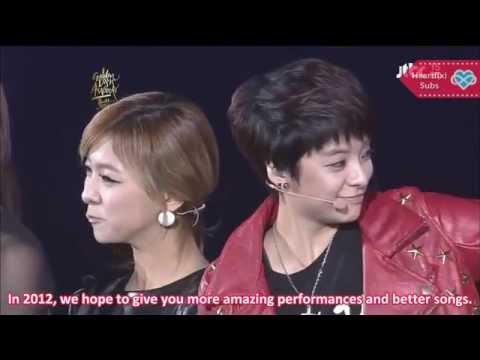 [HeartfxSubs] 120119 jTBC Golden Disk Awards Bonsang Award - f(x)