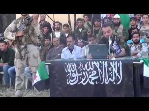 بيان تشكيل لواء نور الدين الشهيد التابع للمجلس العسكري التركماني و المجلس العسكري في مدينة الباب في ريف حلب