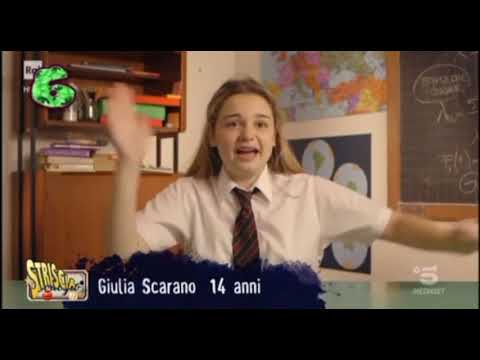 Giulia Scarano de il Collegio 5 a Striscia la Notizia