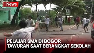 Download lagu Pelajar SMA di Bogor Tawuran Saat Berangkat Sekolah, 1 Siswa Terluka Sabetan Celurit mp3