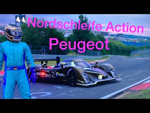 GT Sport - Nordschleife Action mit dem Peugeot