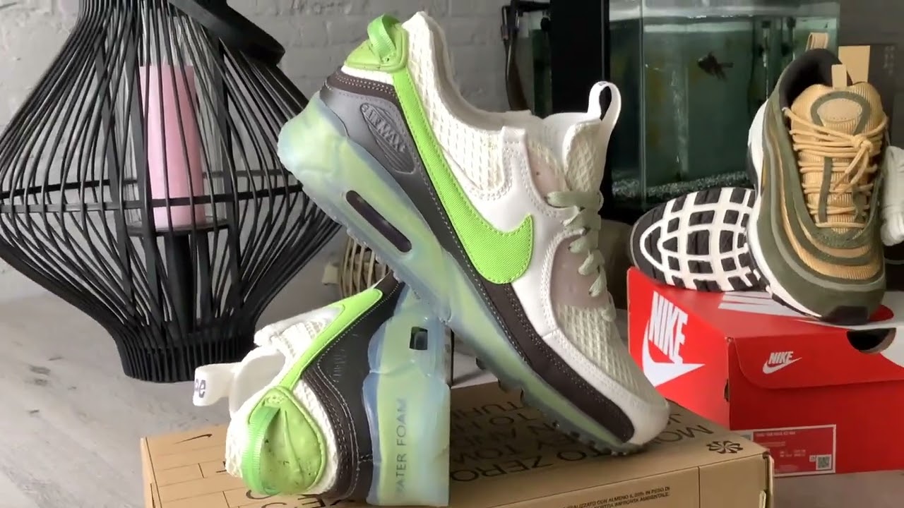 Nike Air Max TERRASCAPE 90 VIVID GREEN - 2022 (Canyon Purple/Olive Aura/Phantom)(Coll)(Part 329)