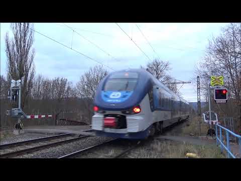 Železniční přejezd - Karlovy Vary - 29.11.2020