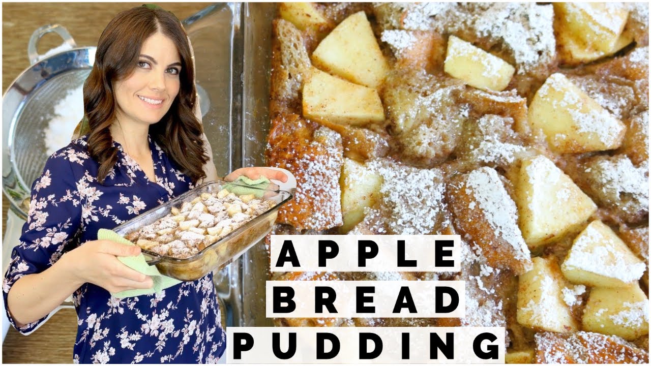 How to Make Apple Bread Pudding | Easy Recipe