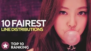 10 FAIREST LINE DISTRIBUTIONS OF MY CHANNEL (100th Video)