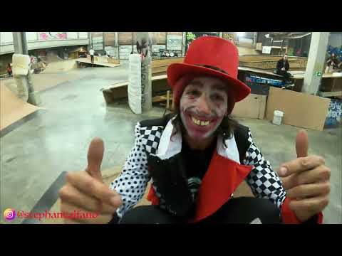 Stephane Alfano Destroying A Skatepark