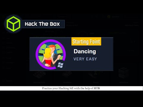 #3 Dancing - Starting Point - Hack The Box || Complete detailed Walkthrough