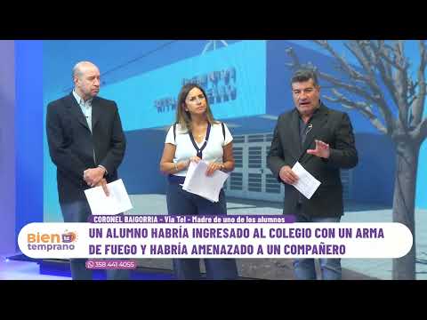 🚨 Conmoción en una Escuela: Un alumno habría ingresado con un arma y amenazado a un compañero