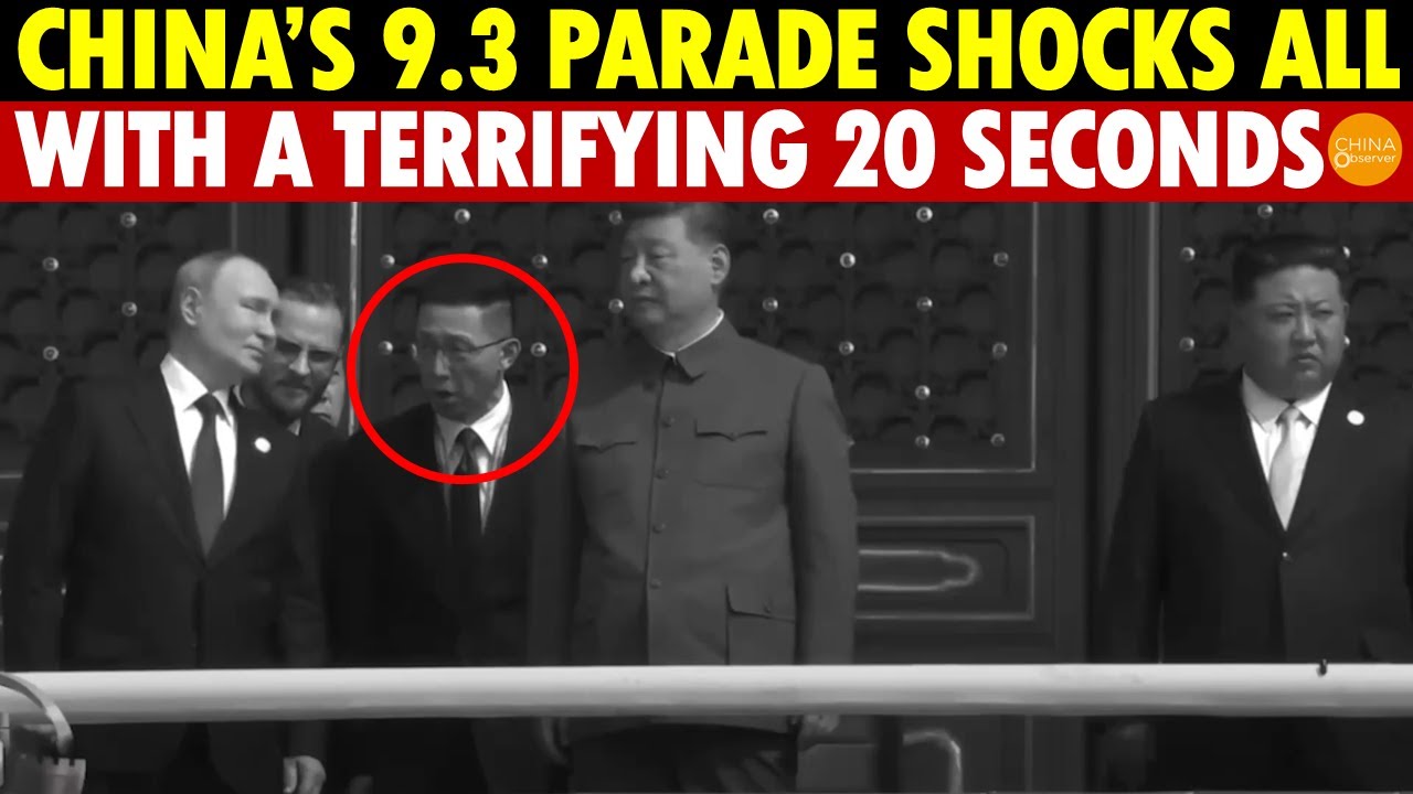 China’s 9.3 Military Parade Shocks With a Terrifying 20 Seconds, Everyone Says “I Finally Believe It"