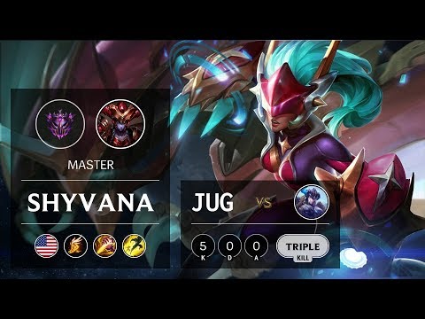 Shyvana Jungle vs Sejuani - NA Master Patch 9.7