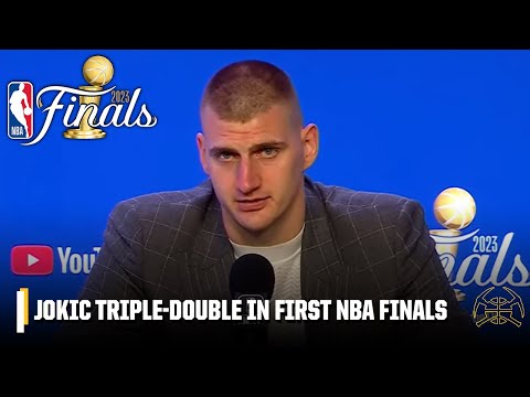 Nikola Jokic Heat-Nuggets Game 1 Postgame Press Conference | 2023 NBA Finals