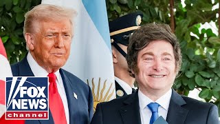 Trump holds meeting with Javier Milei as US extends rescue package