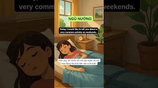 LUYỆN NGHE TIẾNG ANH GIAO TIẾP THEO CHỦ ĐỀ - SLEEPING IN - A2 LISTENING #luyennghetienganh #english