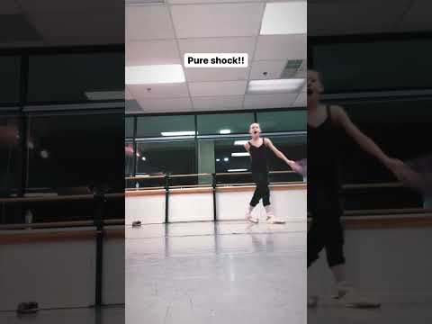 😲 My YOUNGER Self at the Dance Studio 🩰 #shorts #ballet #ballerina #dance