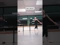 😲 My YOUNGER Self at the Dance Studio 🩰 #shorts #ballet #ballerina #dance