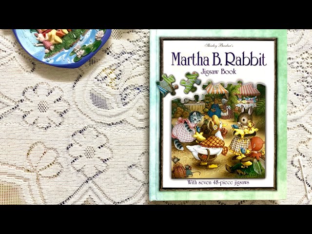 Vídeo relacionado con Martha B. Rabbit - Jigsaw Book