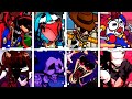 ALL STARS but Every Turn a Different Character Sings 🎶⚡ (FNF Mario Madness v2 )