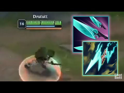 Zeri killing Enemy ADC in 1 second..