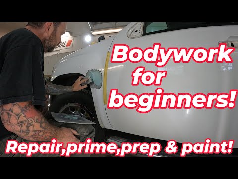 how to do basic body work and paint, DIY autobody basics