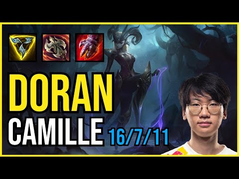 DORAN - CAMILLE vs. LUCIAN Top | KR GRANDMASTER | PATCH 11.2