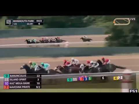 Video of Apparent Breakdown at Monmouth