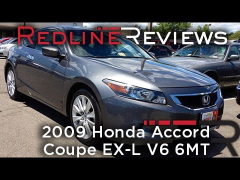 2009 Honda Accord Coupe EX-L V6 6MT Walkaround, Review, Test Drive