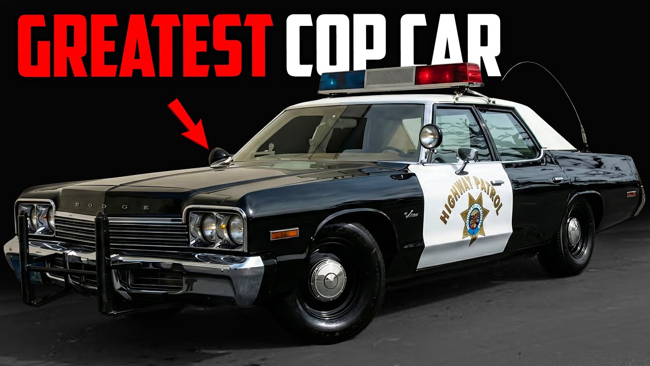 9 Greatest American Cop Cars Ever Built!