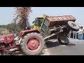 VIRAL VIDEO : BEST Funny Videos 2017 - NO DRIVER - Tractor Commits Suicide - Crane Lifts