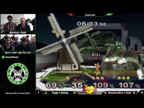 HoG1 - Eagle + Stelzig Vs. Random-Ness + Zoler - Grand Final - Melee Doubles