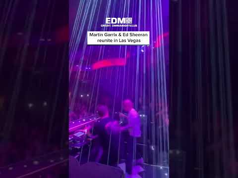 ED SHEERAN & MARTIN GARRIX REUNITE IN LAS VEGAS CLUB