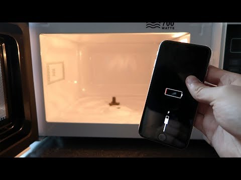 Microwaving my iPhone, what happens next might shock you..