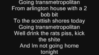 The Pogues - Transmetropolitan Lyrics