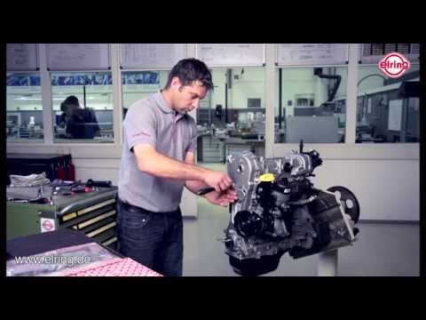 Elring - Professional Installation of a Valve Cover Gasket Fiat 1.3 JTD Engine