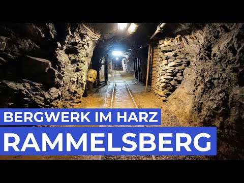 Bergwerk Rammelsberg | Goslar im  Harz | Tief im Berg drin