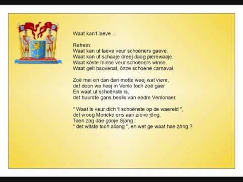 Waat kan't laeve ....