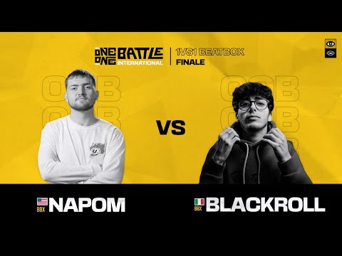 ONE-ONE BATTLE 2023 | NAPOM 🇺🇸 vs BLACKROLL 🇮🇹 | FINAL