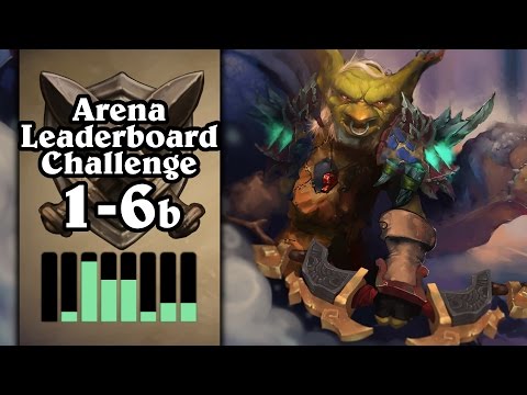 Hearthstone: Arena Leaderboard Challenge 1-6 - The Best Hunter Run Yet? - Part 2 (Hunter Arena)