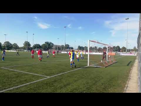 Roosendaal jo14-2 - Rood Wit jo14-1 goal 4