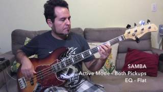 Sire V7 Marcus Miller Bass Demo - playing different styles