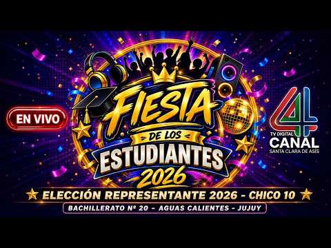 EN VIVO - Eleccion Representante 2026 y Chico 10 - Bachillerato nº 20 - Aguas Calientes - Jujuy