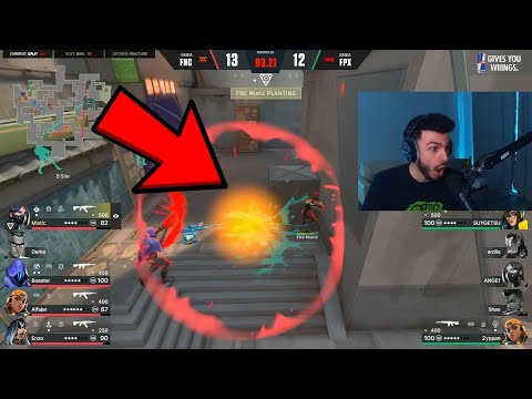 Tarik Reacts to EPIC Blastpack Clutch Zyppan FNATIC vs FunPlus Phoenix | VCT Masters Copenhagen
