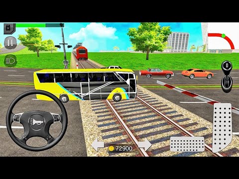 Euro Coach Bus Simulator 2020: City Bus Driving Games - Android Gameplay #2
