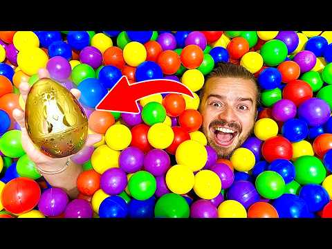 Find The GOLDEN EGG Win $10,000!!! Easter Egg Hunt!!