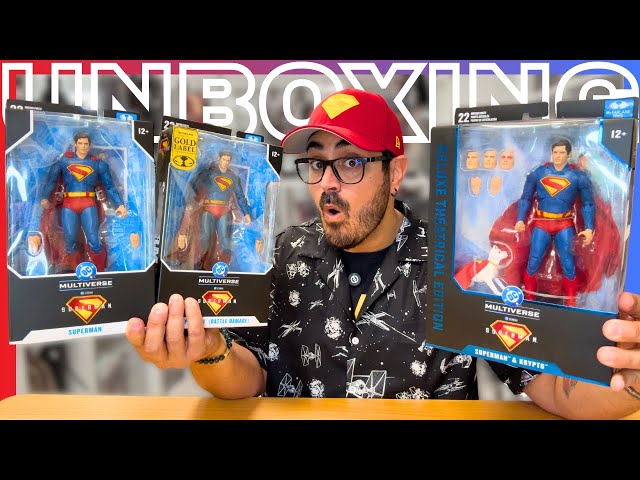 Vídeo relacionado con McFarlane Superman (2025) DC Multiverse - Figura de acción Superman (18 cm)