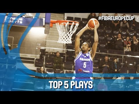 TOP 5 Plays - Second Round Gameday 1 - FIBA Europe Cup 2017-18