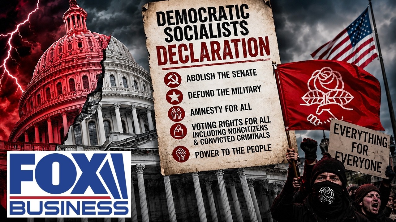 'GRAVE THREAT’: Democratic socialists unveil SHOCKING MANIFESTO