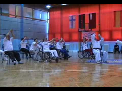 Ki Nanbu Taiso with disabled people - Duško Praštalo, Kecskemet, Hungary - 2003